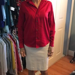 CALVIN KLEIN GIRL SATEEN SHIRT